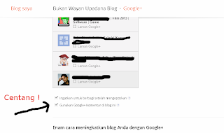 Mengaktifkan dan Memasang Google Plus Comment di Blogger