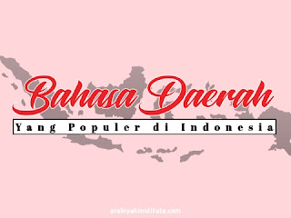 bahasa daerah yang populer di indonesia