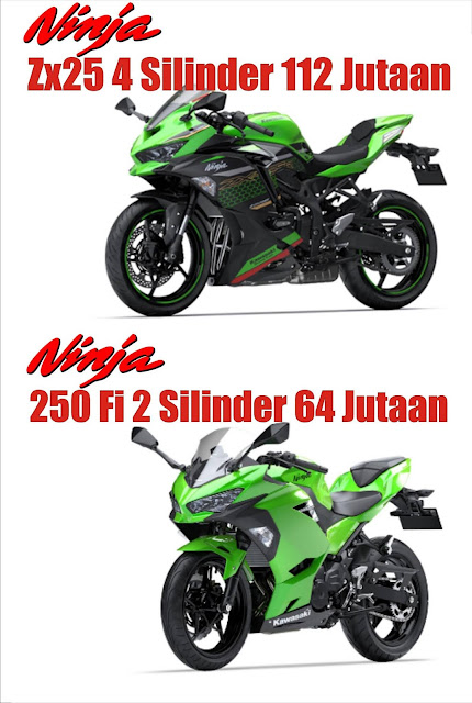 Ninja 250 2 silinder 4 silinder