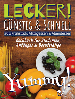 E-Book "Kochbuch: LECKER 90 Rezepte" zum Leads sammeln