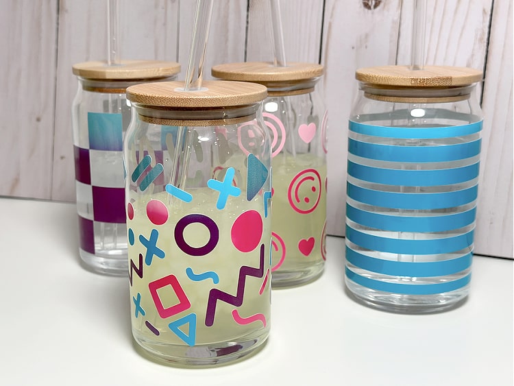 DIY Tumblers with Color Changing Vinyl - Persia Lou