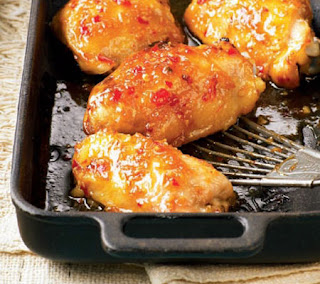 Sticky Chicken Thighs Recipe