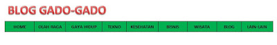 menu niche blog gado-gado