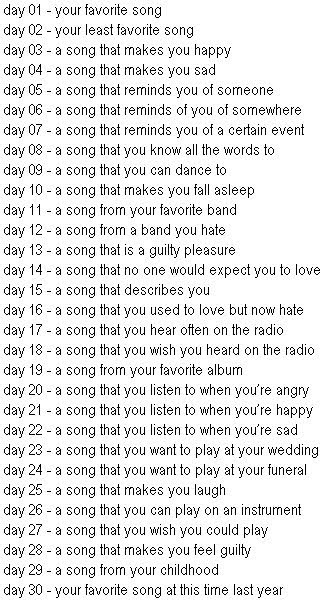 funny songs list. Day 10- Song that makes me
