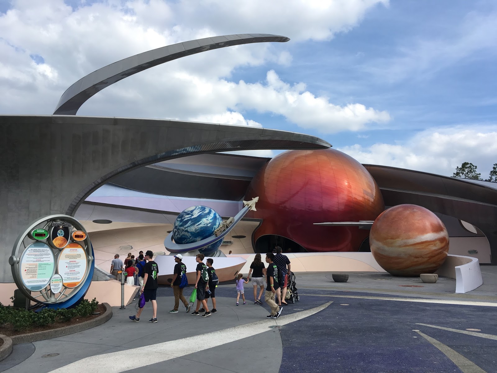 リニューアルした ミッション スペース を体験 At Epcot