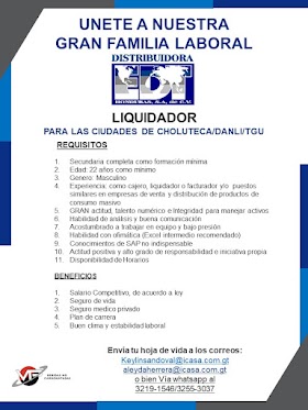 Liquidador - Choluteca Danli Tegucigalpa