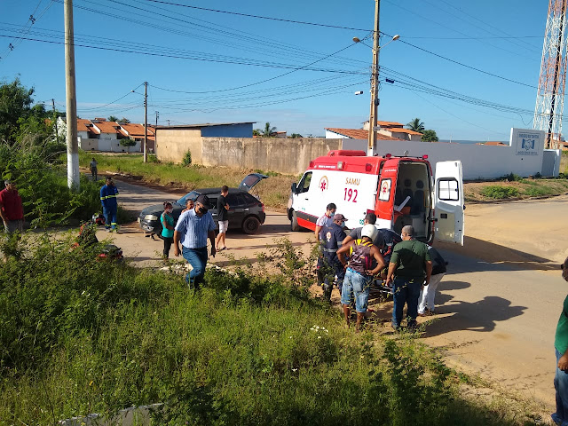 Jornalista sofre grave acidente em frente à delegacia  de Barreiras