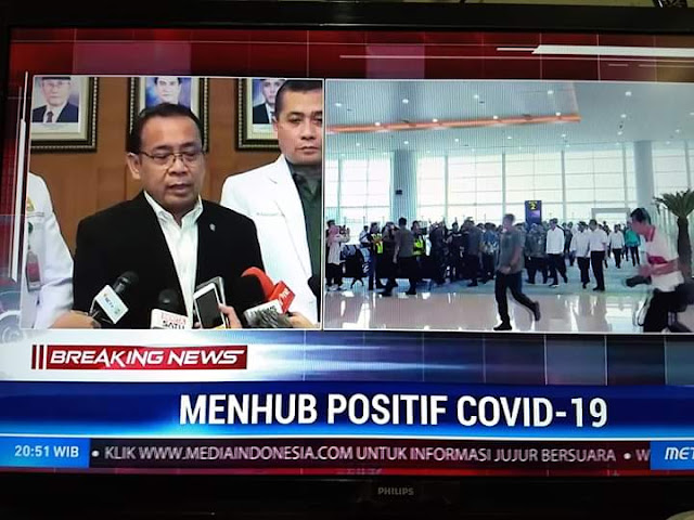 MENHUB POSITIF CORONA, BERHENTILAH BERSIKAP BODOH DAN ABAI!