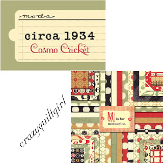 Moda CIRCA 1934 Quilt Fabric by Cosmo Cricket