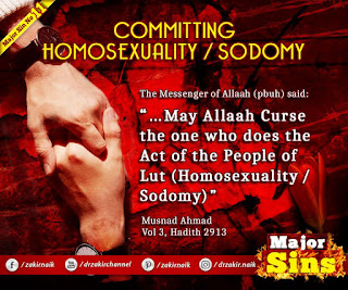 MAJOR SIN. 11.2. COMMITTING HOMOSEXUALITY / SODOMY | Kabira Gunah