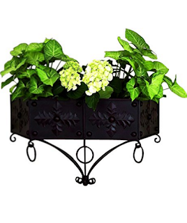 Gothic Iron Wall Mounted Planter