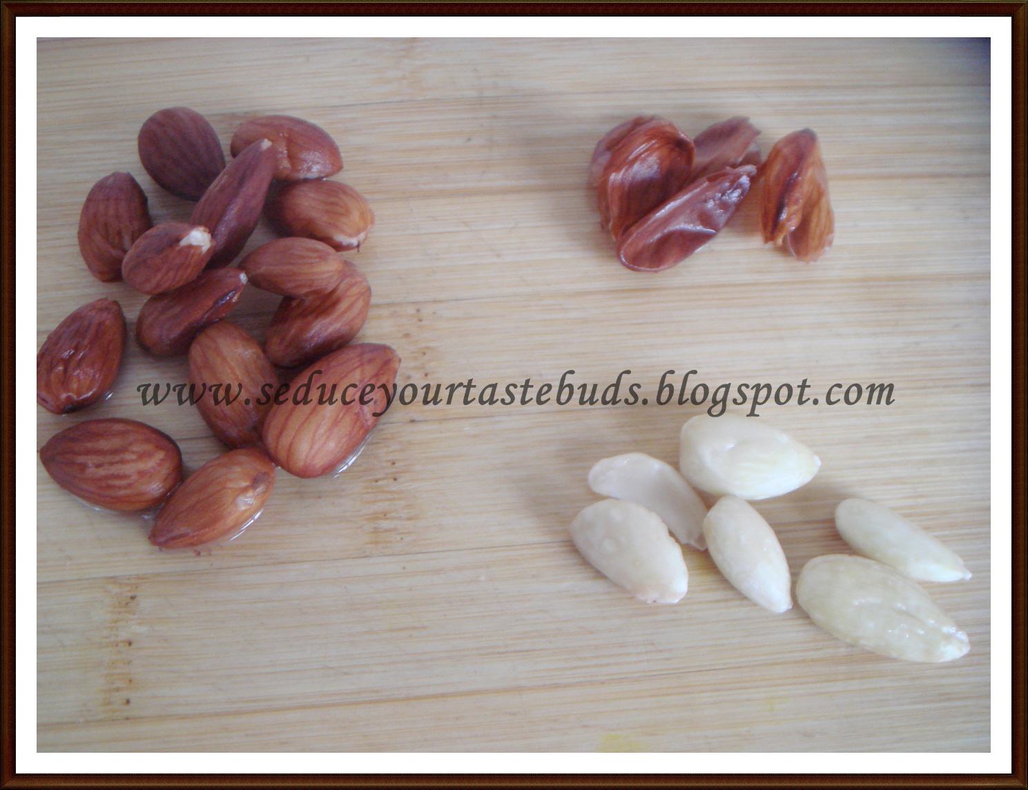 ... really does save time when you need to blanch a huge batch of almonds