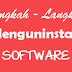 Langkah - Langkah Menguninstall Software