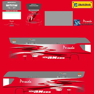 Livery Bussid Persada Srikandi SHD