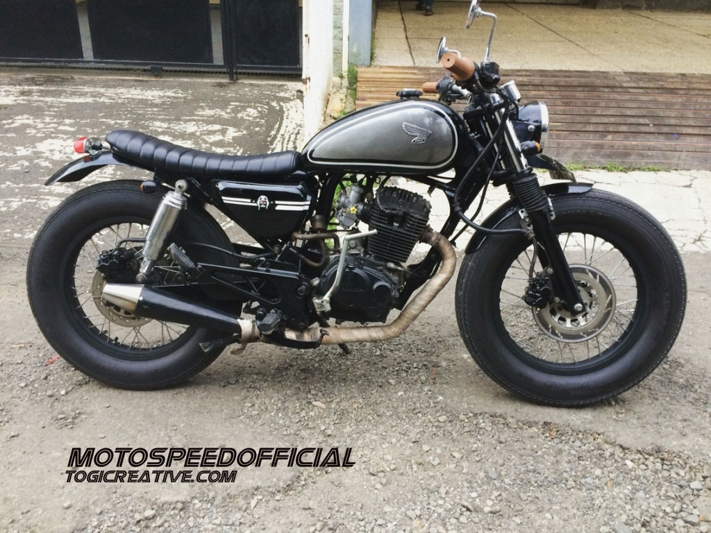 Gambar Modifikasi Motor Honda Cb Japstyle Brat Style Tahun Ini