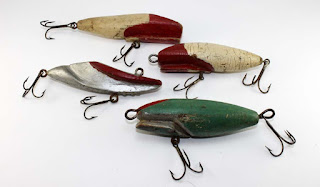 Chance's Folk Art Fishing Lure Research Blog: Group of Handmade