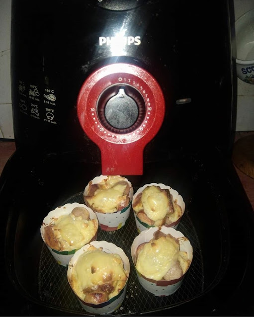 My Life & My Loves ::.: 1st trial buat Bread Pizza Cup