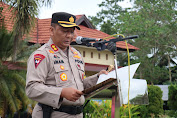  Sejumlah Pejabat Polres Sarolangun berganti. Kapolres Sarolangun Sampaikan amanat ini. 