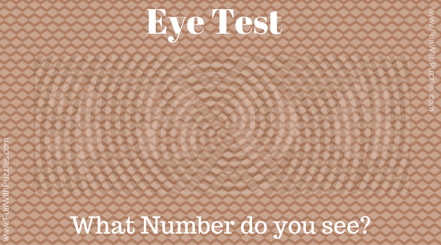 3. Eye Test: What Number do You See?