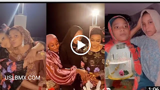 Kalli yadda tsohuwar matar ado Gwanja dasu Maryam yahaya suka hada mata birthday jiya