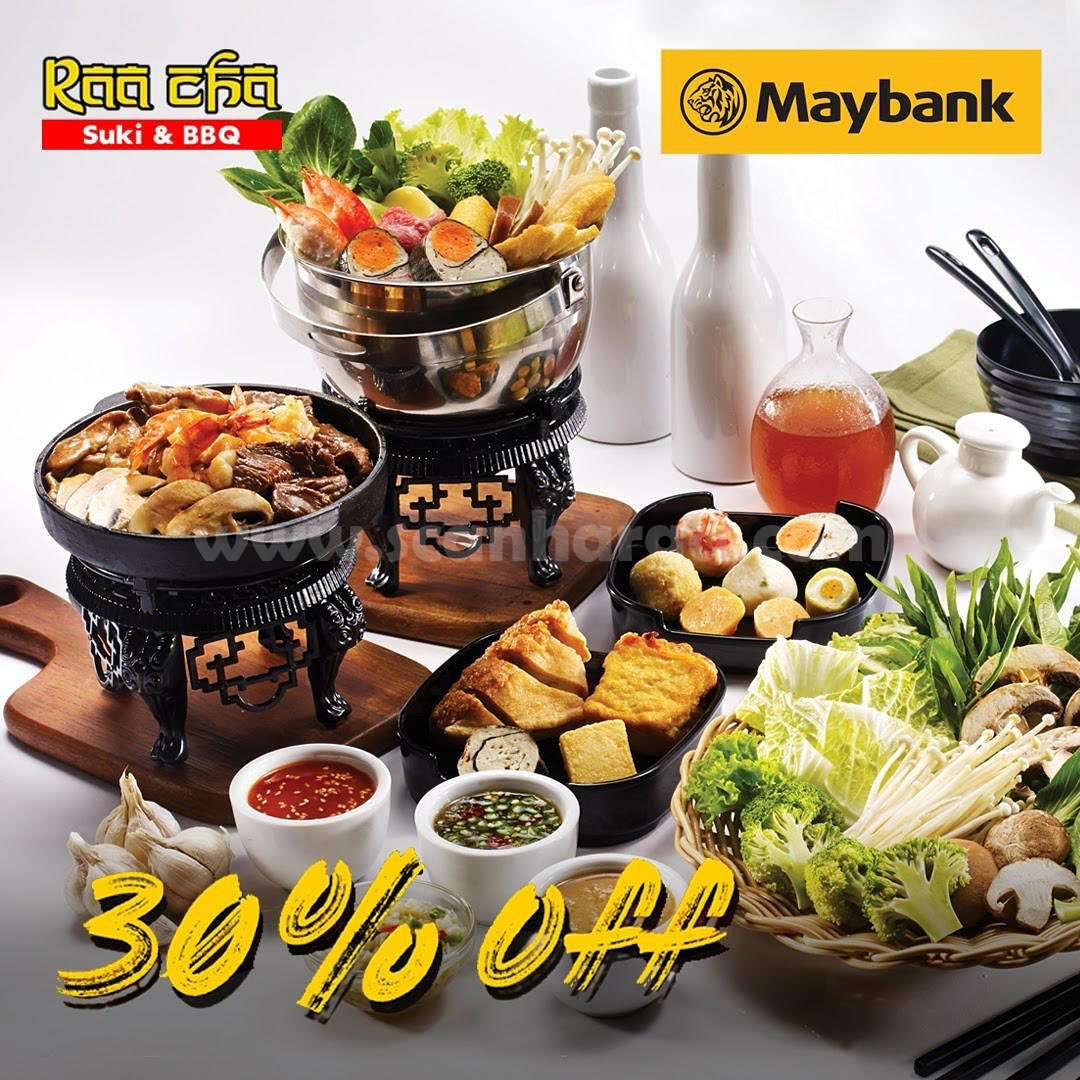 Promo Raa Cha Suki Diskon 30% dengan Kartu Kredit Mybank