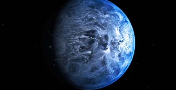Planeta recém descoberto é azul como a Terra!