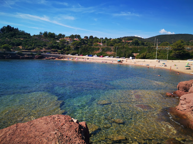 La spiaggia di Pouroussette