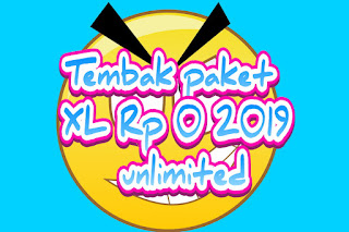 Tembak paket XL Rp 0 2019 unlimited