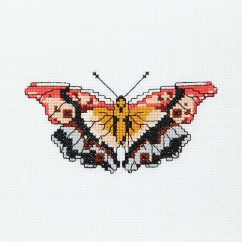 Butterfly Lily - Free Cross Stitch Pattern