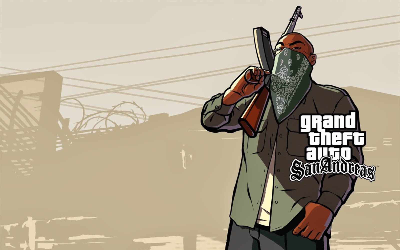 WALLPAPER ANDROID  IPHONE Wallpaper GTA San Andreas