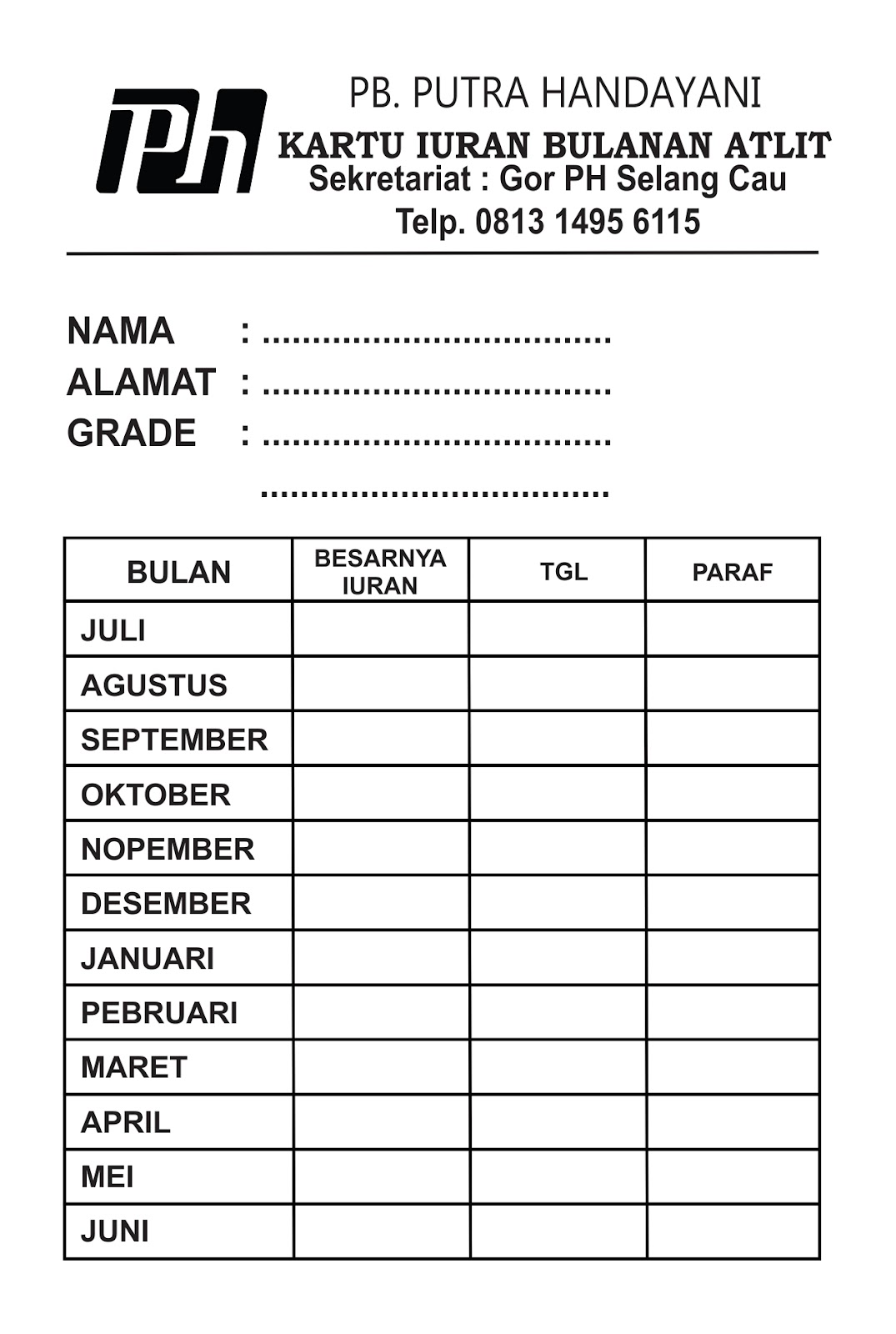 Contoh Invoice Pembayaran Jasa - Kontrak Kerja