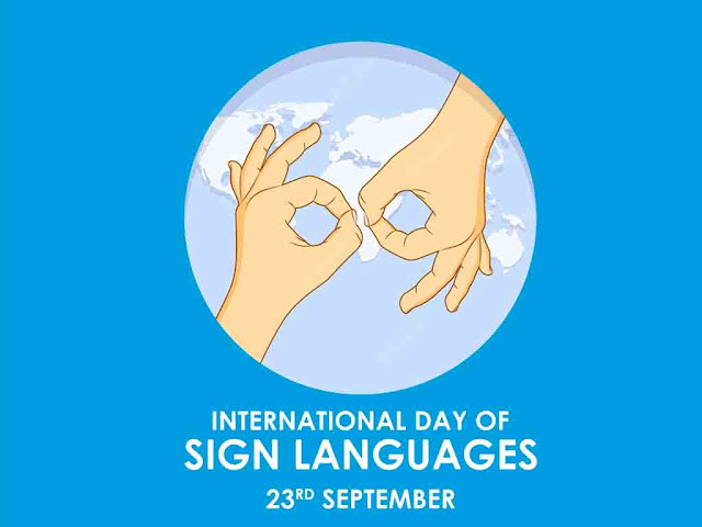 International sign language Day