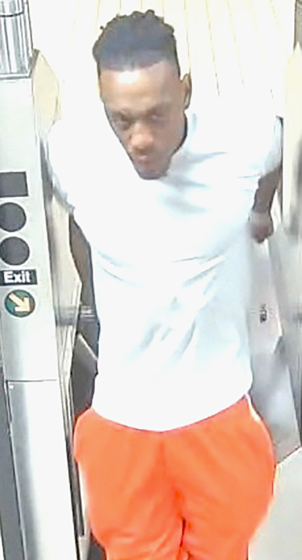 The NYPD is searching for this man in connection with a hate crime involving canned vegetables. -Photo by NYPD