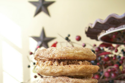 Hazelnut-Cream-Stuffed Snickerdoodles