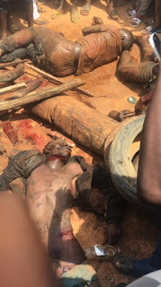 4 Members of the Badoo Terror Gang in Ikorodu Apprehended and Beaten to Death (Photo and Video)