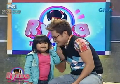 Ryzza Mae Dizon and Mr. Fu