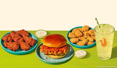 Popeyes' Pickle Menu.