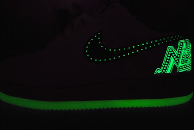 Nikes  Kids on Nike Af1 Glow In The Dark  Kids Only