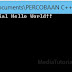 C++ No.17: Membuat Hello World dengan class dan header