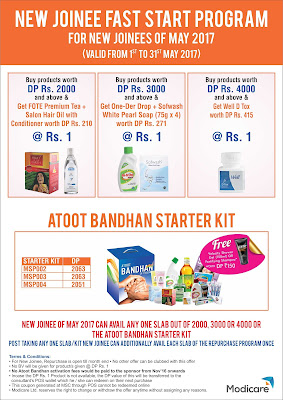 Modicare New Joinee Fast start Program - May 2017