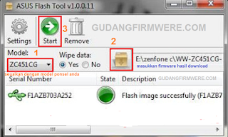 Cara Flash Asus Zenfone Live A007 Gudang Firmware