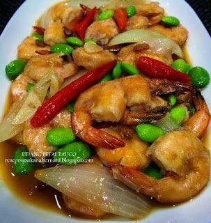 Resep Membuat Udang Petai Masak Tauco