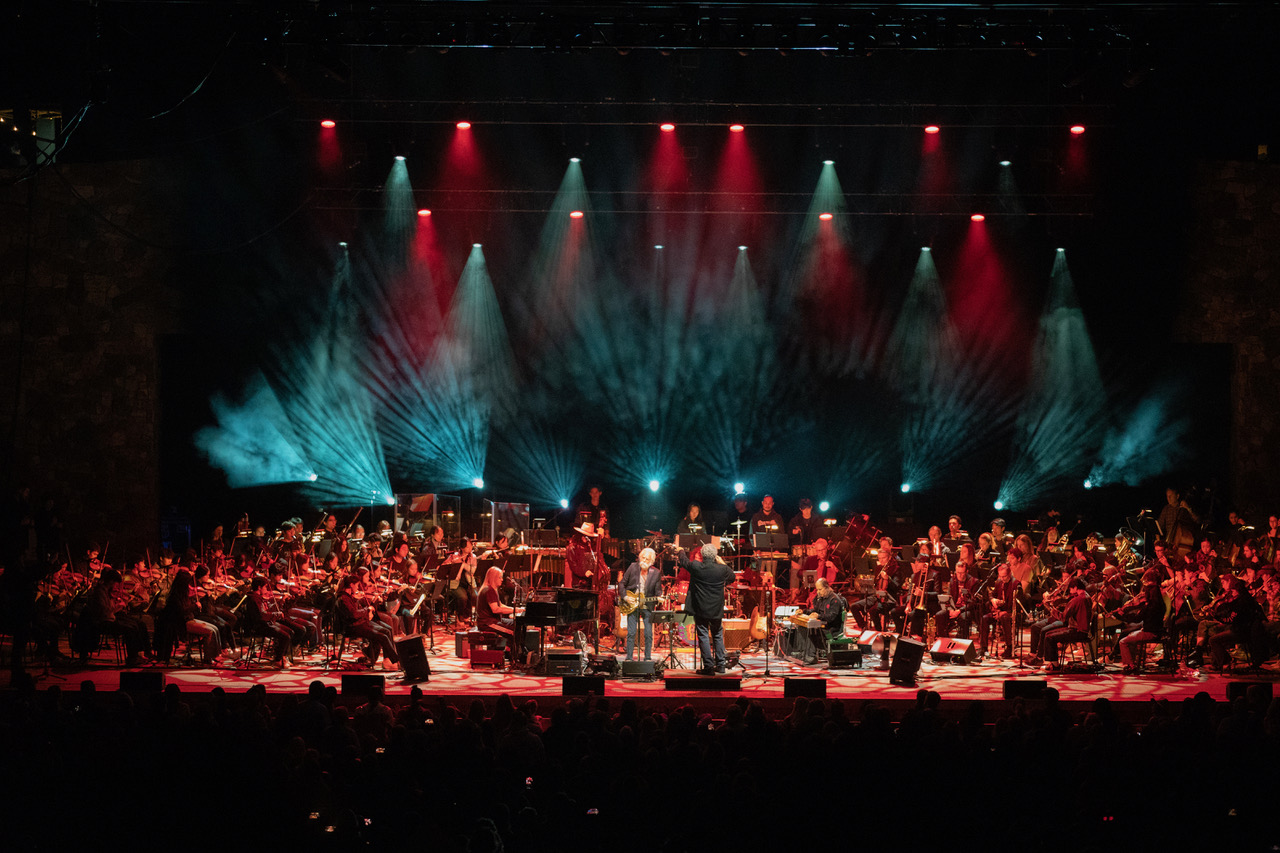 Bob Weir & Wolf Bros with the Stanford Symphony Orchestra @ the Frost Amphitheater (Photo: Sean Reiter)