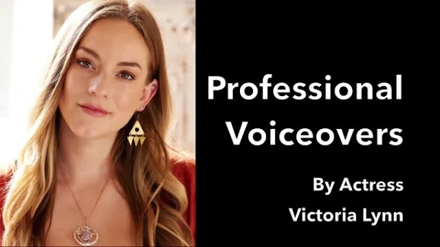 I will record a natural, professional american female voice over