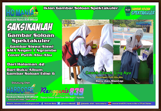 Iklan Gambar Soloan Spektakuler - Gambar Siswa-Siswi SMA Negeri 1 Ngrambe Cover Putih Abu-Abu 42-6