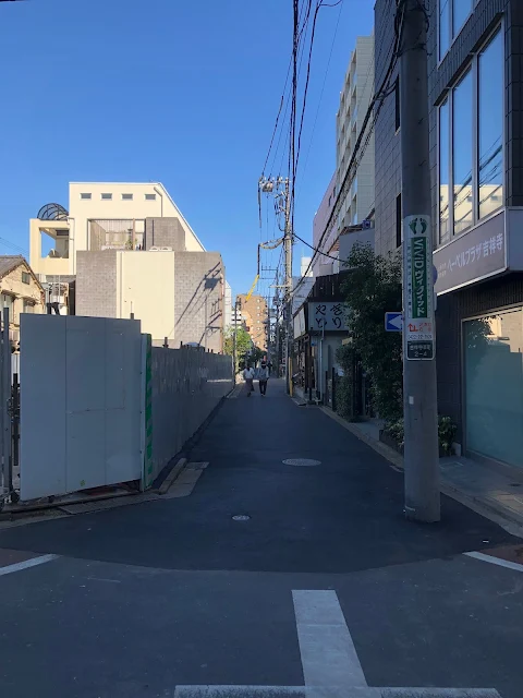 修復した吉祥寺の陥没道路