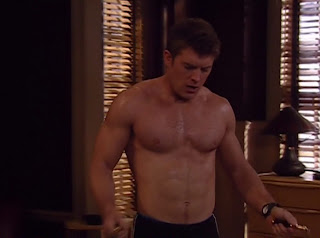 Mark Lawson Shirtless on One Life to Live 20100422