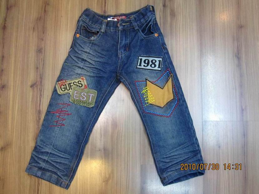 Model Guess Jeans 9849 CLOSE UP Size 2 4 6 8 10 12 3 to 8Y 