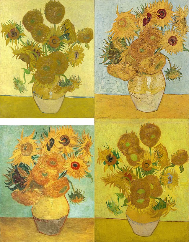 빈센트 반 고흐의 해바라기 작품은 몇점 이나 될까?.FUN FACT Vincent van Gogh