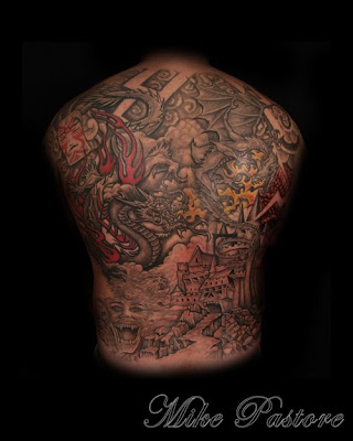 full back tattoo pictures